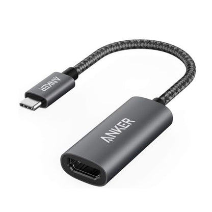 Anker USB C to HDMI Adapter (4K@60Hz), 310 USB-C Adapter (4K HDMI), for MacBook Pro, MacBook Air, iPad Pro, Pixelbook, XPS, Galaxy, and More(Compatible with Thunderbolt 3 Ports)