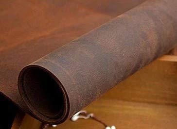 Wanderings Leather Sheets for Crafts – 3 Sheets (12x12") + Leather Cord (36") - Genuine Full Grain Buffalo Leather Squares - Great for Jewelry, Leather Wallets, Leatherworking Arts and Crafts