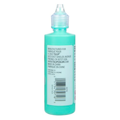 Tulip Puff Fabric Paint, Acrylic Craft Paint, 4 fl oz, Bright Teal, for Clothes, DIY Projects, Non-Toxic
