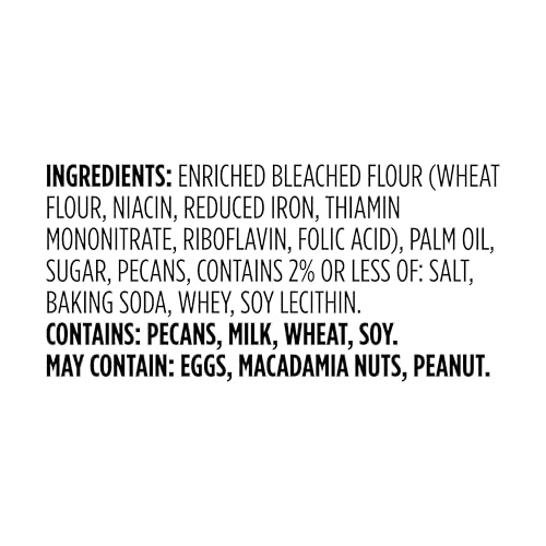 Amazon Grocery, Pecan Shortbread Cookies, 11.3 Oz (Previously Happy Belly, Packaging May Vary)