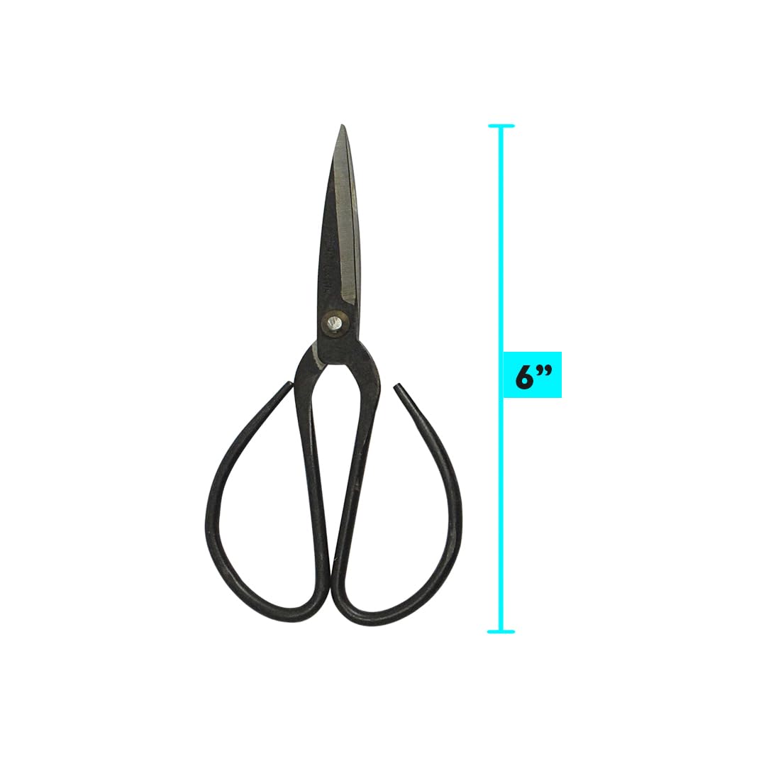 SE Chinese Scissors with Super Sharp Edges Suitable for Embroidery, sewing, Craft, Art Work, and Everyday Usage (6-Inch)