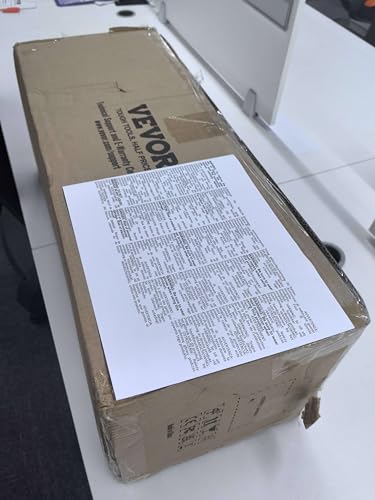 VEVOR Walk-in Tunnel Greenhouse, 19.4x9.7x6.5 ft Hoop House Greenhouse Tunnel, Plant Hot House with Galvanized Steel Frame, White PE Cover, Roll-up Zipper Door and 12 Windows for Outdoor