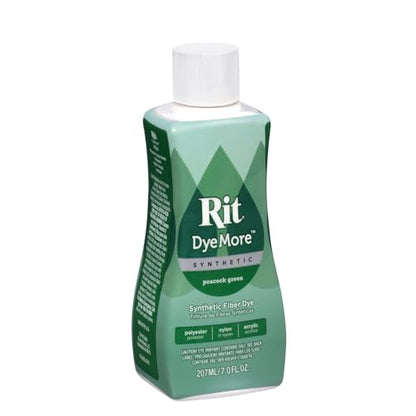 Rit DyeMore Liquid Dye, Peacock Green 7 Fl Oz (Pack of 1)