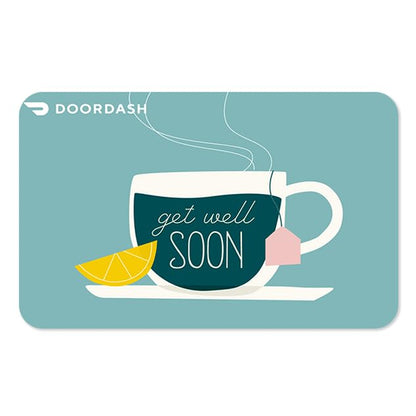 DoorDash Get Well Gift Card - Email Delivery