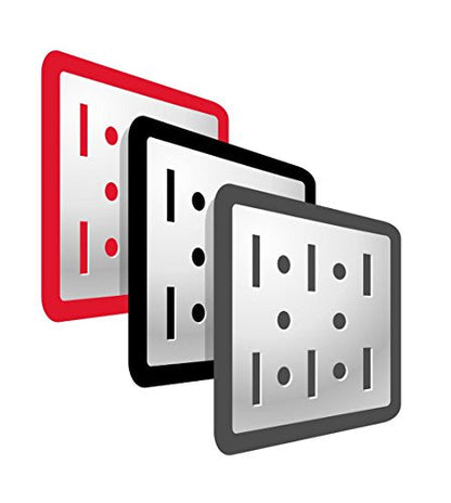 Wall Control KT-400-WRK B Slotted Tool Board Workstation Accessory Kit for Wall Control Pegboard Only, Black