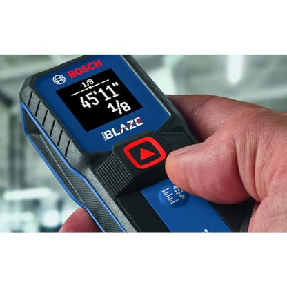 BOSCH GLM100-23 100 Ft Blaze Laser Distance Measure, Includes 2 AA Batteries