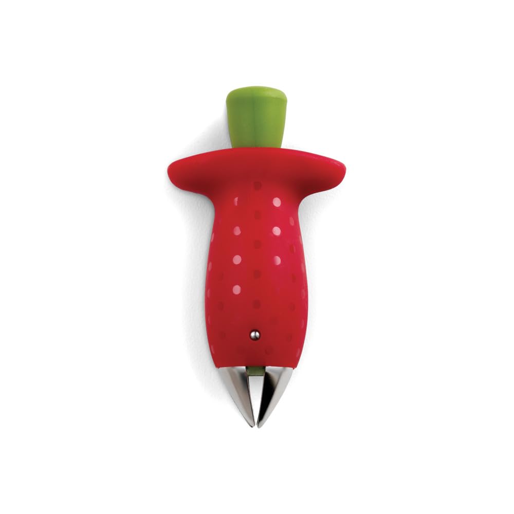 Chef'n Original Stem Gem Strawberry Huller, Red/Green - 102-138-005