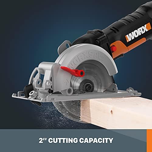 Worx WX439L 4.5 Amp WORXSAW 4.5" Electric Compact Circular Saw