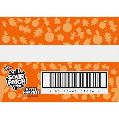 SOUR PATCH KIDS Apple Harvest Soft & Chewy Candy, Halloween Candy, 6 - 10 oz Bags