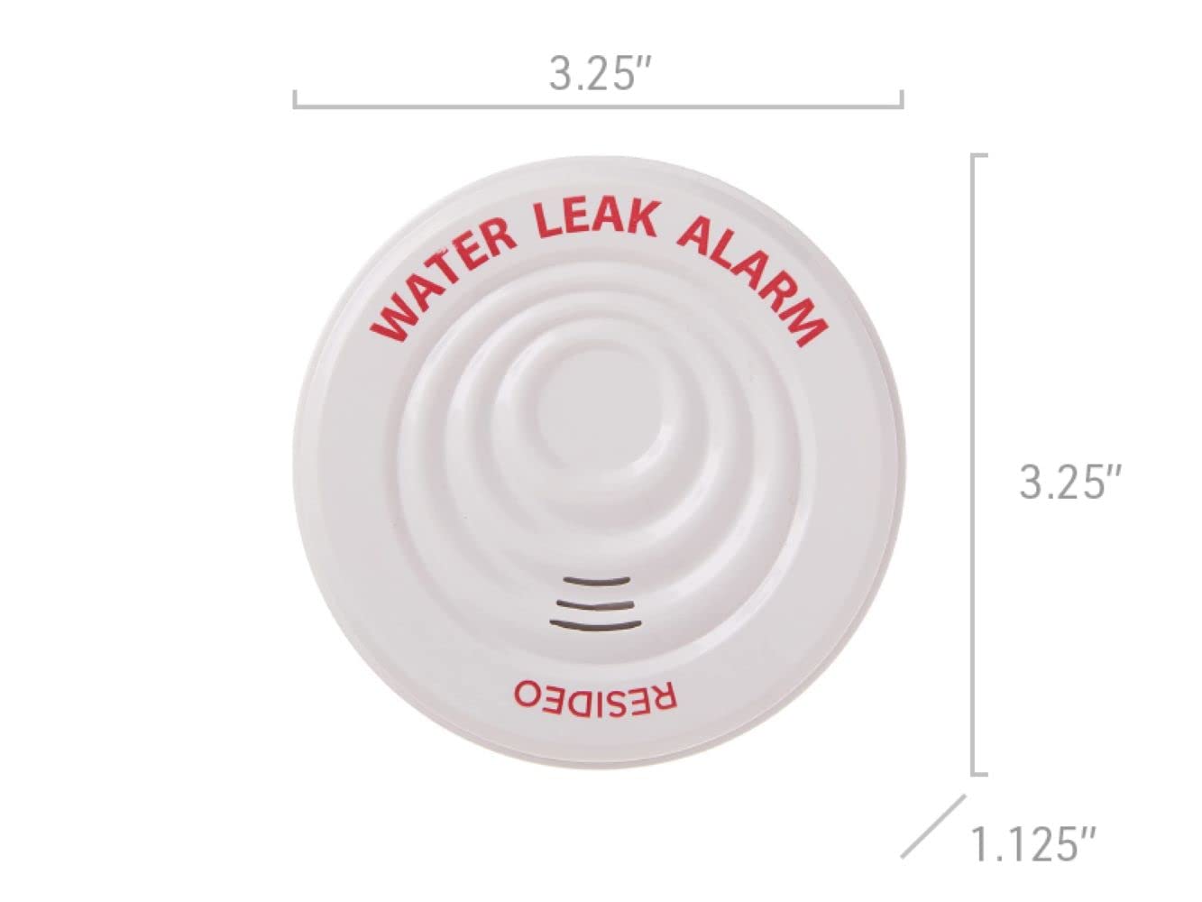 Resideo RWD21 Reusable Water Leak Alarm,White