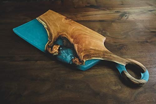 Deep Pour Epoxy Resin Liquid Glass 3 GL Kit, 2-4 inch Super Clear Amazing Flow Casting Resin Kit, High Temp Heat UV Resistant Food Safe Epoxy, Bubble Free Low Viscosity Cast & Coat Stone Wood Metal