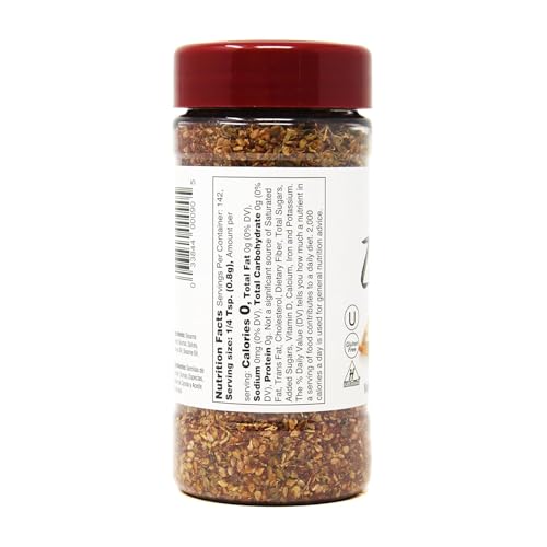 Badia Za'atar Mediterranean Seasoning Blend, 4 oz - Sesame Seeds, Sumac, Spices, Salt Free, Kosher, Halal, No MSG, Gluten Free