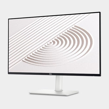 Dell S2425HS Monitor - 23.8 Inch, FHD (1920x1080) Display, 100Hz Refresh Rate 1500:1 Contrast Ratio, TÜV Rheinland Eye Comfort 4 Star, Integrated 2x5W Speaker, Height/Tilt/Swivel/Pivot - Ash White