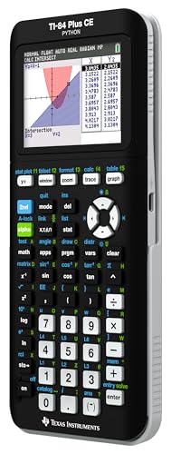 Texas Instruments TI-84 Plus CE Color Graphing Calculator, Black