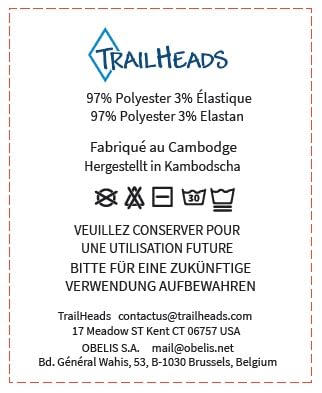 TrailHeads Men's Running Cap with UV Protection, Lightweight & Quick Drying Performance Sports Hat, UPF 50, Adjustable Fit - White/Reflective