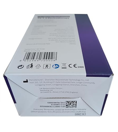 TESMED Fit 5.4: TENS Unit, EMS Muscle Stimulator & Muscle Massager (3-in-1), 22 Programs, 6 Customizable, Ideal for Pain Relief and Muscle Stimulation, 4 Electrodes