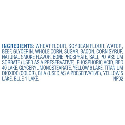 Canine Carry Outs Dog Treats, Bacon Flavor, 22.5 Ounce (Pack of 4), Made with Real Bacon