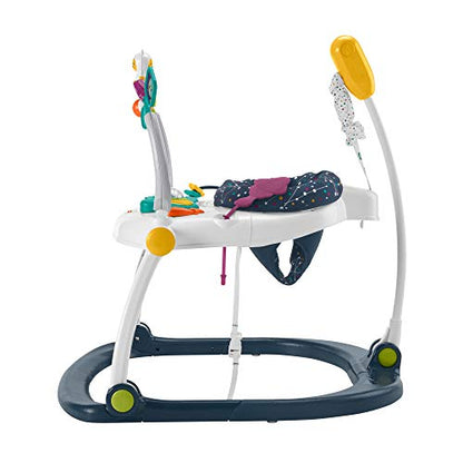 Fisher-Price Baby Jumperoo Baby Bouncer and Activity Center with Lights and Sounds, Astro Kitty SpaceSaver