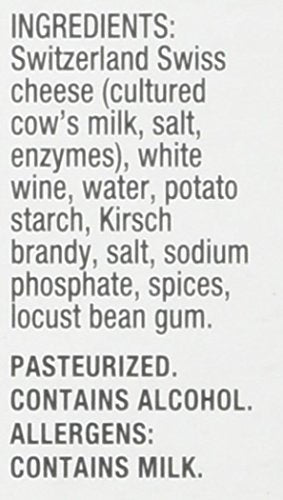 Fondue Suisse Swiss Fondue Cheese Ready to Use 400g