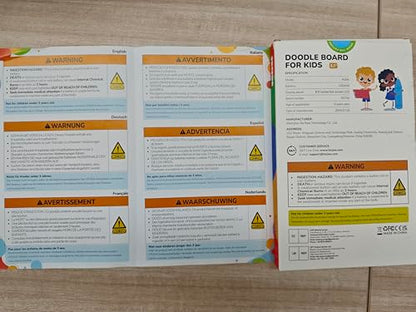 TECJOE LCD Writing Tablet, 8.5 Inch Colorful Doodle Board Drawing Tablet for Kids, Christmas Stocking Stuffers Birthday Gifts Travel Games Toys for Age 3 4 5 6 Boys Girls Toddles