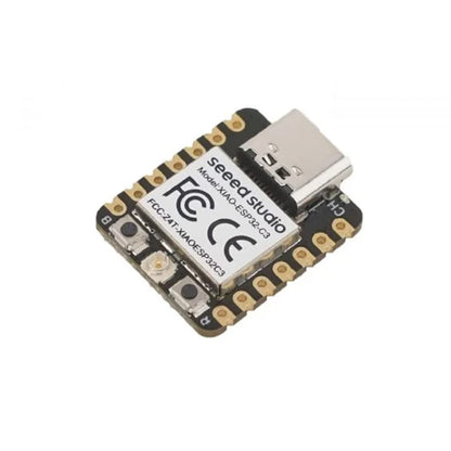Seeed Studio XIAO ESP32C3 - Tiny MCU Board with Wi-Fi and BLE for IoT Controlling Scenarios. Microcontroller with Battery Charge, Power Efficient, and Rich Interface for Tiny Machine Learning. …