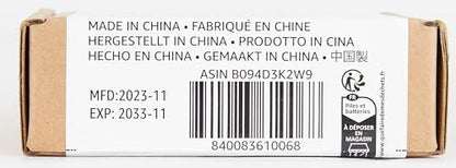 Amazon Basics 24 Count AA & AAA High-Performance Alkaline Batteries Value Pack - 12 Double AA Batteries and 12 Triple AAA Batteries