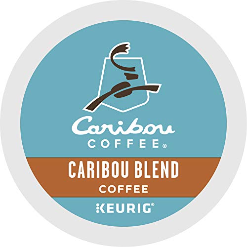 Caribou Coffee Caribou Blend Keurig Single-Serve K-Cup Pod, Medium Roast Coffee, 12 Count