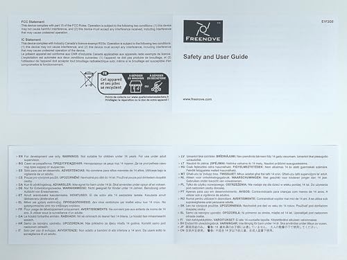 Freenove Ultimate Starter Kit for Raspberry Pi 5 4 B 3 B+ 400 Zero 2 W, 962-Page Detailed Tutorial, Python C Java Scratch Processing Code, 223 Items, 128 Projects (Raspberry Pi NOT Included)