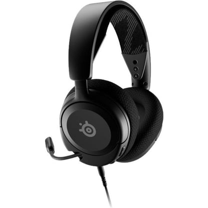 SteelSeries Arctis Nova 1 Multi-System Gaming Headset — Hi-Fi Drivers — 360° Spatial Audio — Comfort Design — Durable — Ultra Lightweight — Noise-Cancelling Mic — PC, PS5/PS4, Switch, Xbox - Black