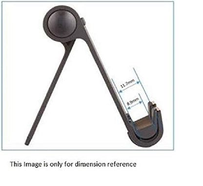 AmazonBasics L6LSH001-CS-R Multi-Angle Portable Stand for Tablets, E-readers and Phones - Silver