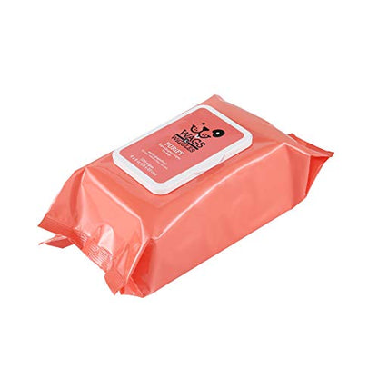 Wags & Wiggles Purify Hypoallergenic Wipes for Dogs, Zesty Grapefruit Scent - Scented Dog Wipes Gently Clean & Condition Your Dog's Coat Without A Bath, 100 Count
