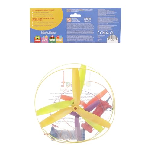 Battat – Flying Disc Toy – 2 Launchers & 4 Discs – Helicopter Playset – Outdoor Toys For Summer – 3+ Years– Skyrocopter