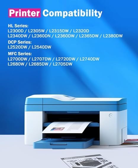 TN760 Toner for Brother Printer 2 Pack Replacement for Brother TN760 TN-760 TN730 TN-730 Black for HL-L2350DW HL-L2370DW HL-L2395DW HL-L2390DW MFC-L2690DW MFC-L2750DW MFC-L2710DW DCP-L2550DW Printer