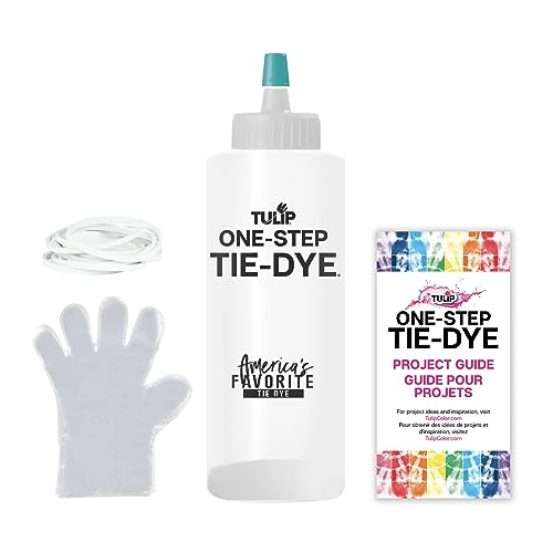 Tulip One-Step Tie-Dye Kit, Vibrant Colors for Fabric 4 fl oz, Teal
