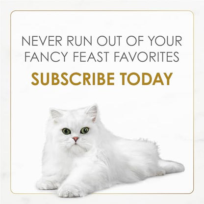 Purina Fancy Feast Gourmet Wet Cat Food Variety Pack, Petites Pate Collection, break-apart tubs, 24 servings - (Pack of 12) 2.8 oz. Tubs