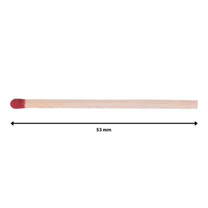 Spark Large Matches – 20 Packs, 5,000 Total Strike-on-Box Matches for Fireplace, Camping, Survival, BBQ | Wholesale Bulk Lot