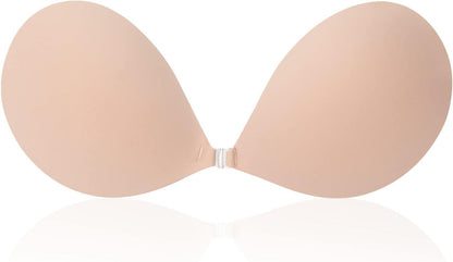 Awant Strapless Sticky Bra (US, Cup Band, A, Beige)
