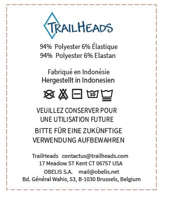 TrailHeads Men's Running Cap with UV Protection, Lightweight & Quick Drying Performance Sports Hat, UPF 50, Adjustable Fit - White/Reflective