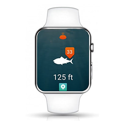 Reelsonar Portable Fish Finder Accurate Fish Depth Finder with Depth Range of 135 feet 10+ Hours Battery Life with iOS & Android App Wireless