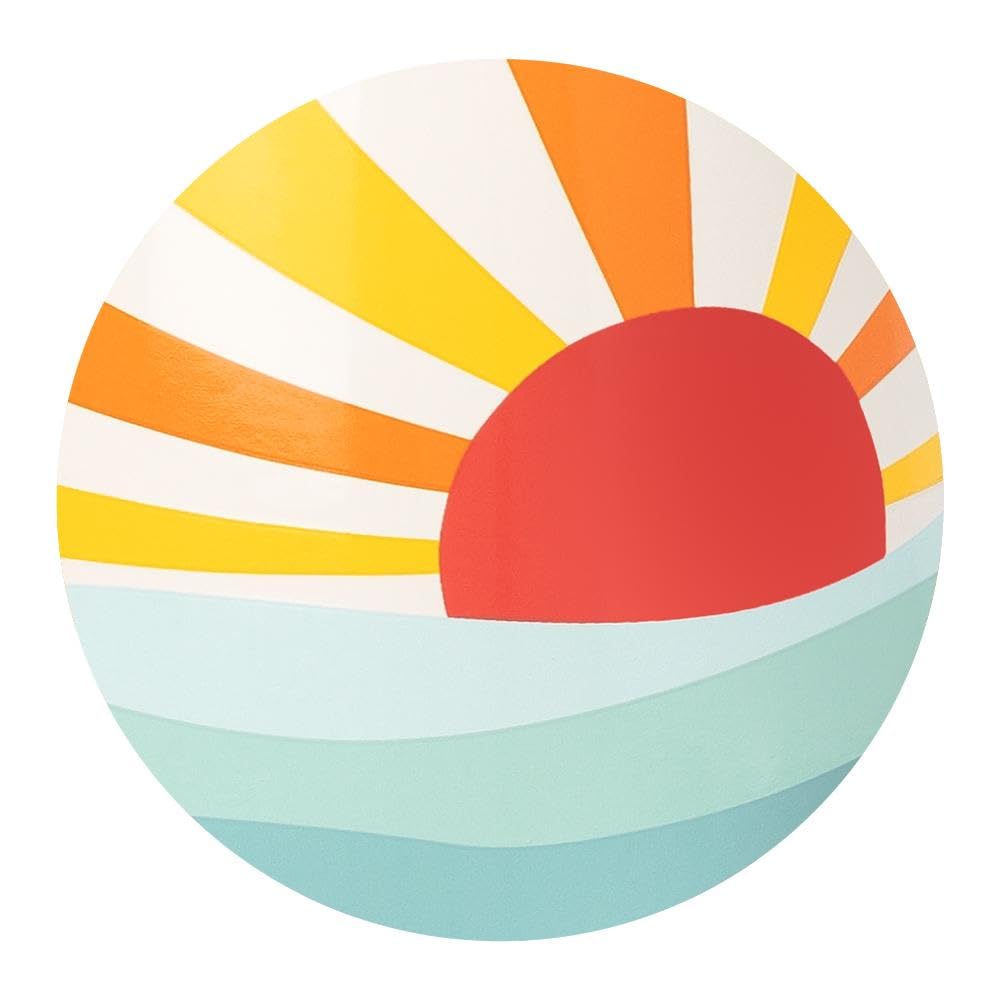 Swig Life 14oz Stemless Wine Cup, Insulated Wine Tumbler with Lid, Stainless Steel Travel Tumbler (Sun Dance)