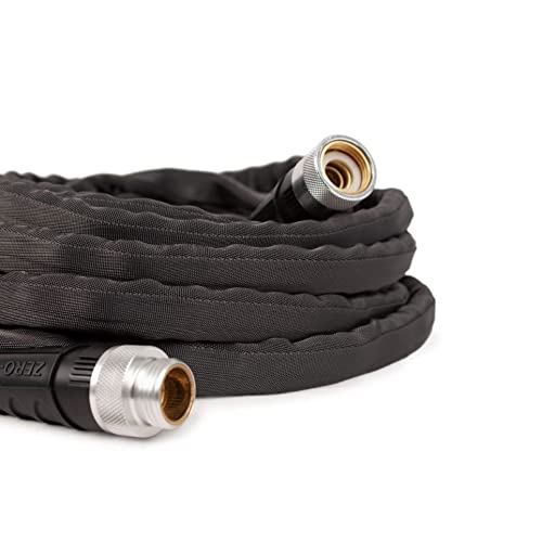 zero-G 4001-25 8 Inch by 25 Feet Lightweight, Ultra Flexible, Durable, Kink-Free Garden Hose, 5, 5/8" x 25', Gray