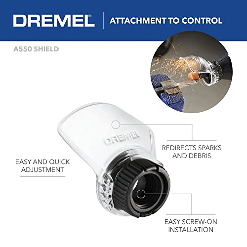 Dremel 4300-9/64 Versatile Rotary Tool Kit with Flex Shaft - 9 Attachments & 64 Accessories - Ideal for Engraving, Etching, Sanding, and Polishing