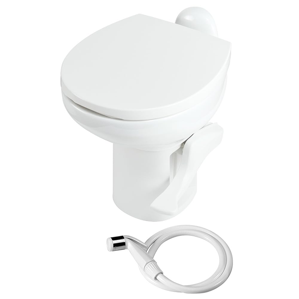 Thetford 42058 Aqua-Magic Style II RV Toilet, White, High Profile