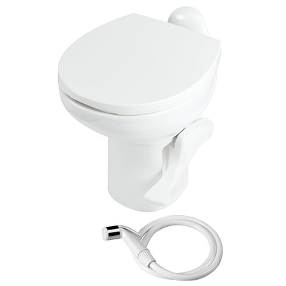 Thetford 42058 Aqua-Magic Style II RV Toilet, White, High Profile