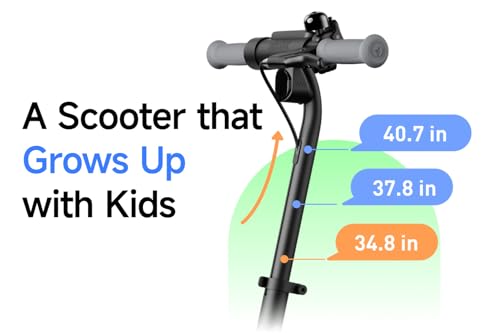 Segway Ninebot eKickScooter C2 Pro w/9.3 mi Max Operating Range & 12.4 mph Max Speed, Kids Electric Scooter Designed for Teens Ages 9+, UL-2272 Certified
