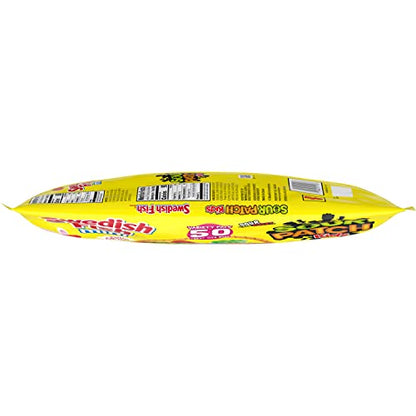 SOUR PATCH KIDS and SWEDISH FISH Mini Soft & Chewy Easter Candy Variety Pack, Bulk Candy, 50 Snack Packs