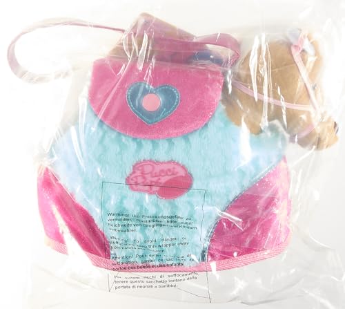 Pucci Pups – Plush Horse – Dog Carrier – Heart & Stripes Bag & Pony – Comb & Purse – Stuffed Animal – 2+ Years