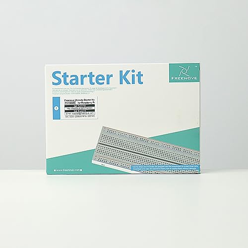 Freenove Ultimate Starter Kit for Raspberry Pi 5 4 B 3 B+ 400 Zero 2 W, 962-Page Detailed Tutorial, Python C Java Scratch Processing Code, 223 Items, 128 Projects (Raspberry Pi NOT Included)