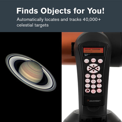 Celestron NexStar 8SE Computerized Telescope – 8-Inch Schmidt-Cassegrain Optical Tube – Fully Automated GoTo Mount with SkyAlign – Ideal for Beginners and Advanced Users – 40,000+ Object Database