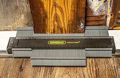 General Tools Contour Gauge 833 - 10" Angle Finder Tool for Home Improvement - Gadgets for Men